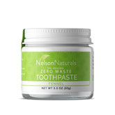 fennel zero-waste vegan toothpaste